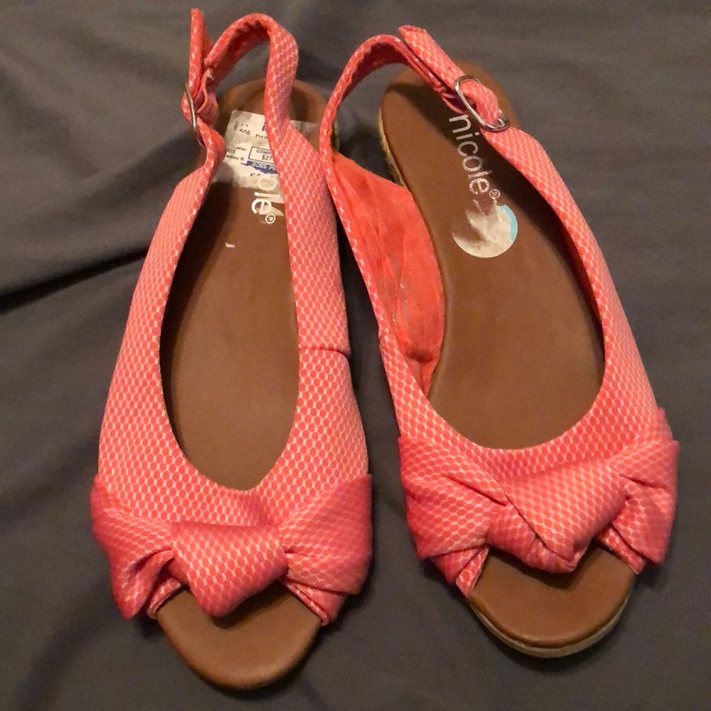Peep Toe Flats